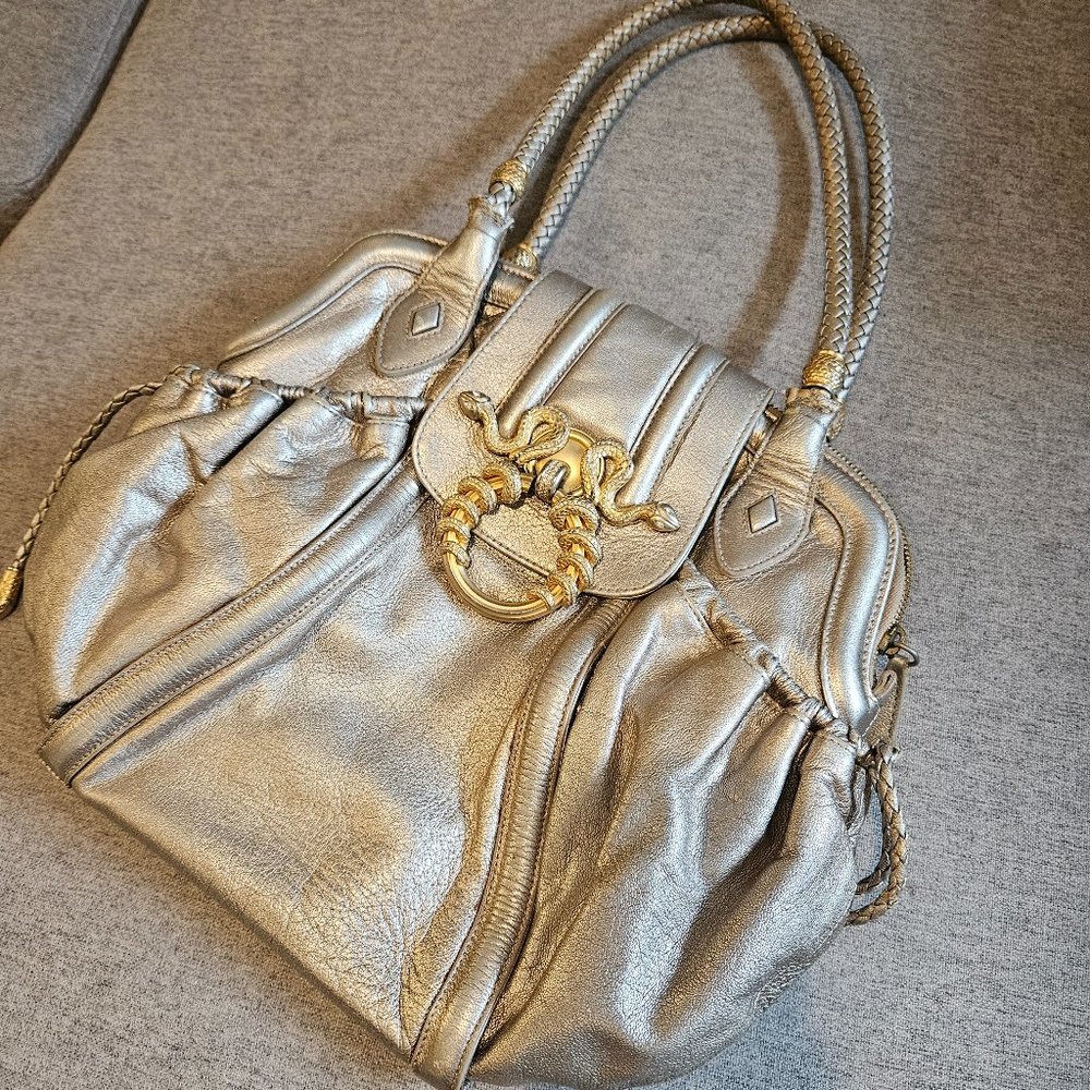 Rachel Zoe for Judith Leiber vintage collector's handbag - metallic circa 2006